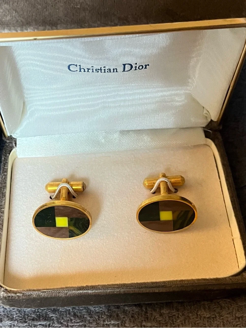 Vintage Christian Dior Monsieur Cufflinks